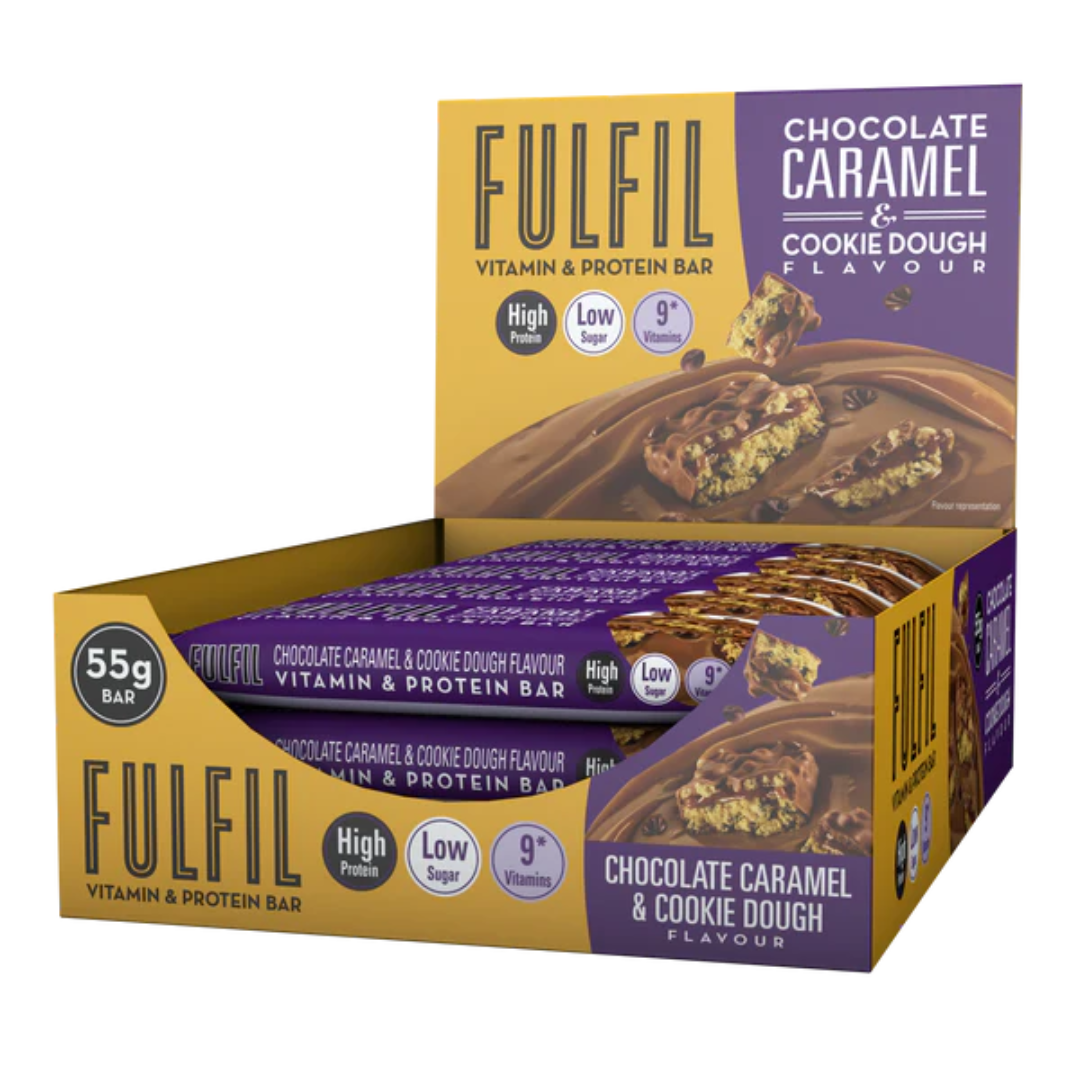 Fulfil Chocolate Caramel and Cookie Dough Bar