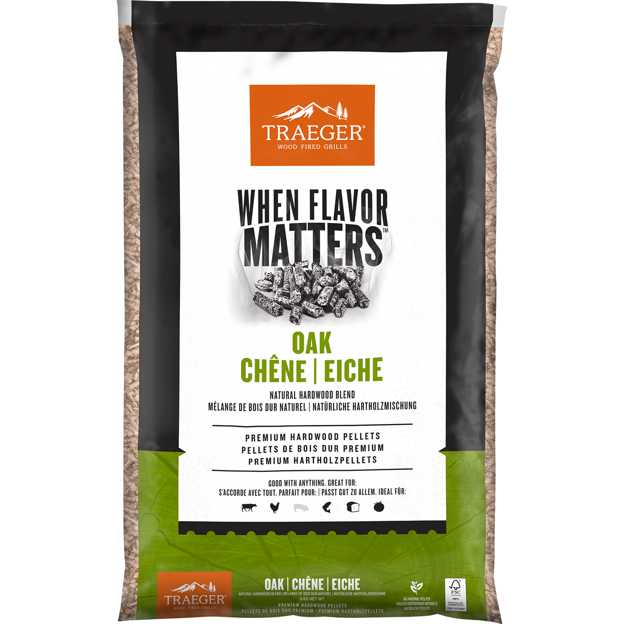 Traeger Oak Wood Pellets