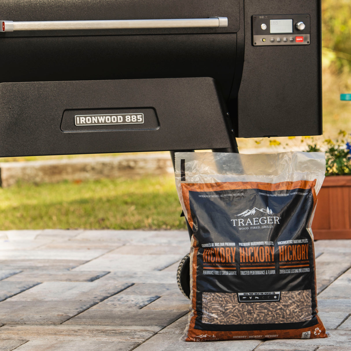 TRAEGER HICKORY FSC BBQ WOOD PELLETS
