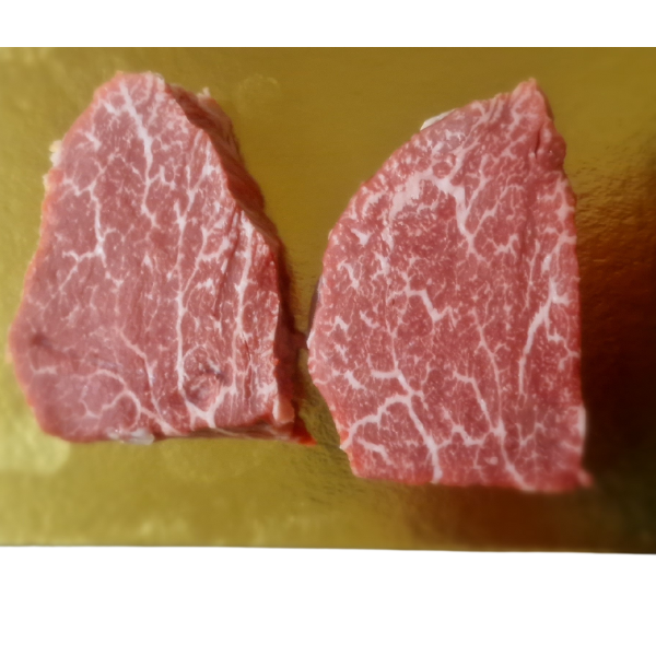 Japanese Hokkaido Region A5 Wagyu Centre Cut Fillet Steaks / Fat Score Of 8/9 (Various sizes) Was €399kg NOW €300kg