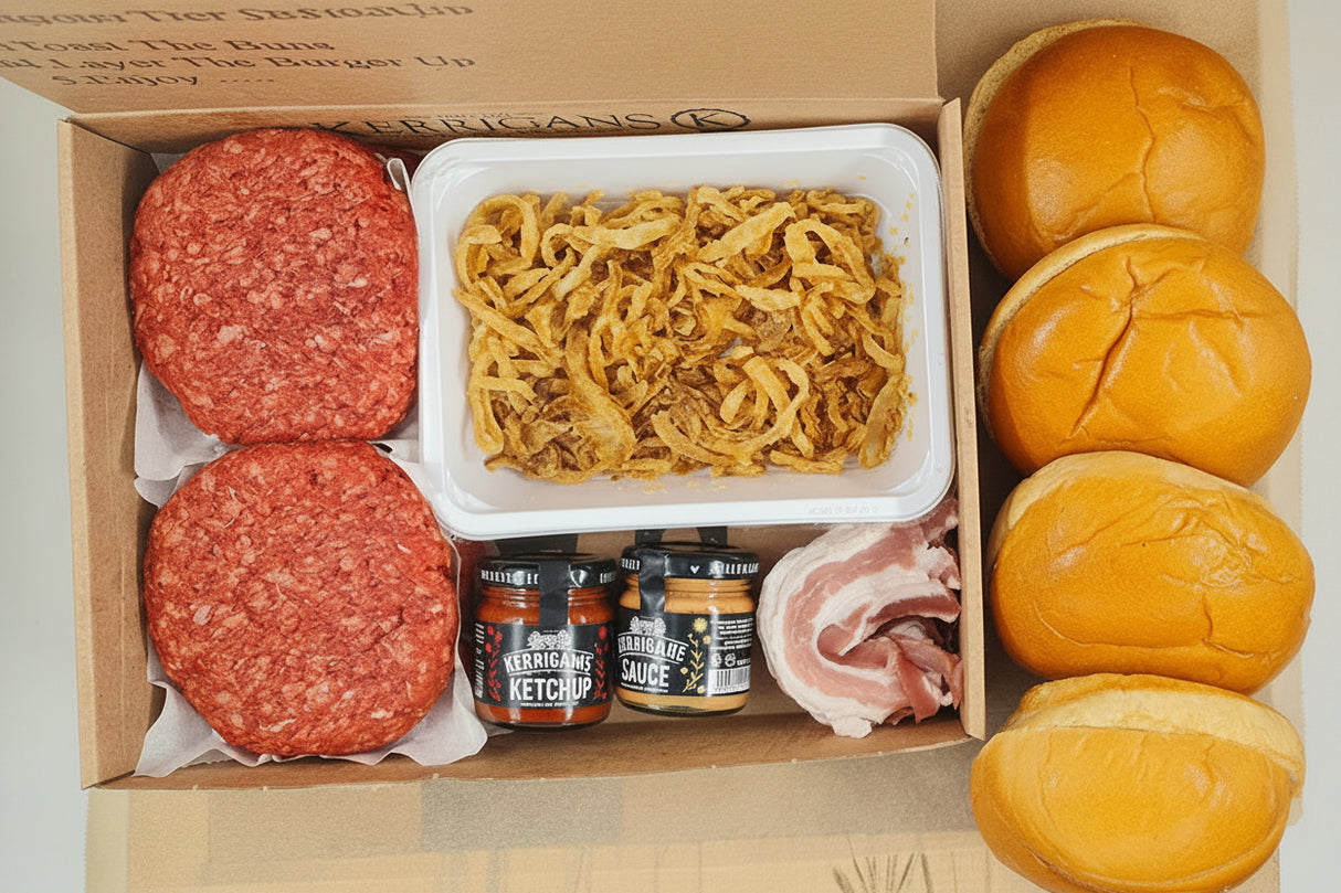 IRISH WAGYU BURGER BOX (4 PORTIONS)