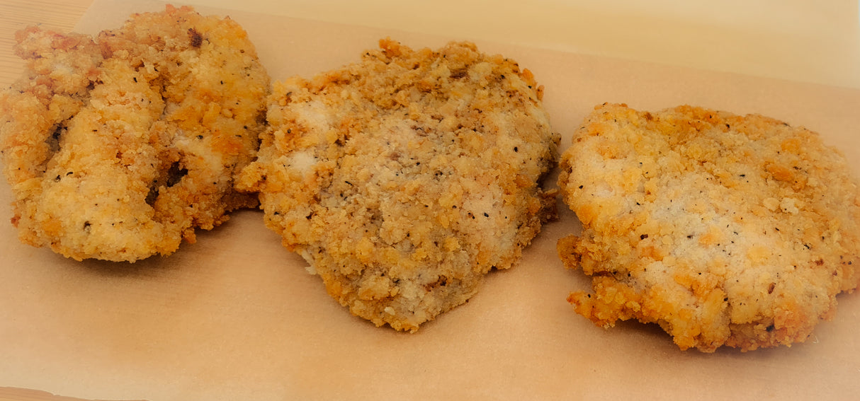 3 Special Recipe Chicken Fillets ( Average Size 200g Each )