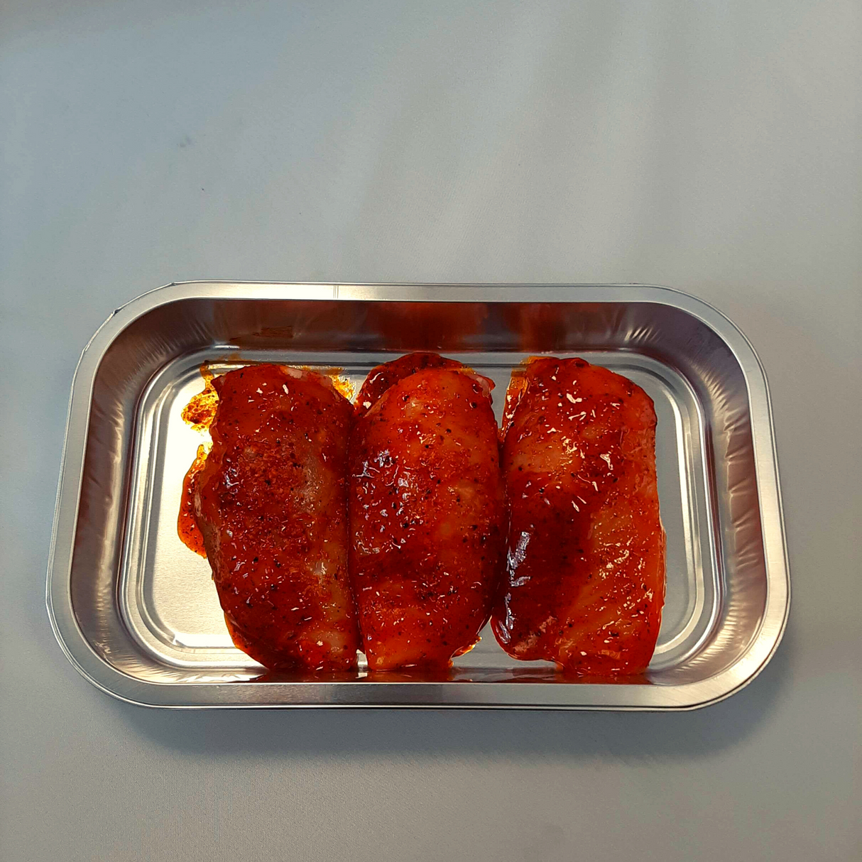 3 Texan Style Chicken Fillets With A Peppercrumb Crust