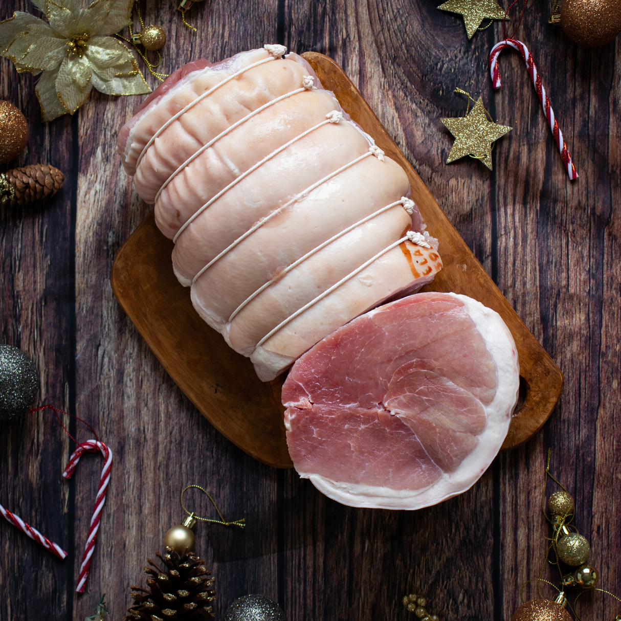 Whole Centre Fillet of Ham (Min Size 3.6kg)