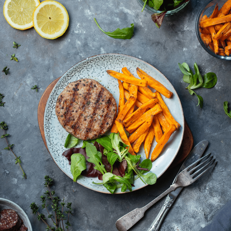 Black Pudding & Thyme Turkey Burger (6 pack)