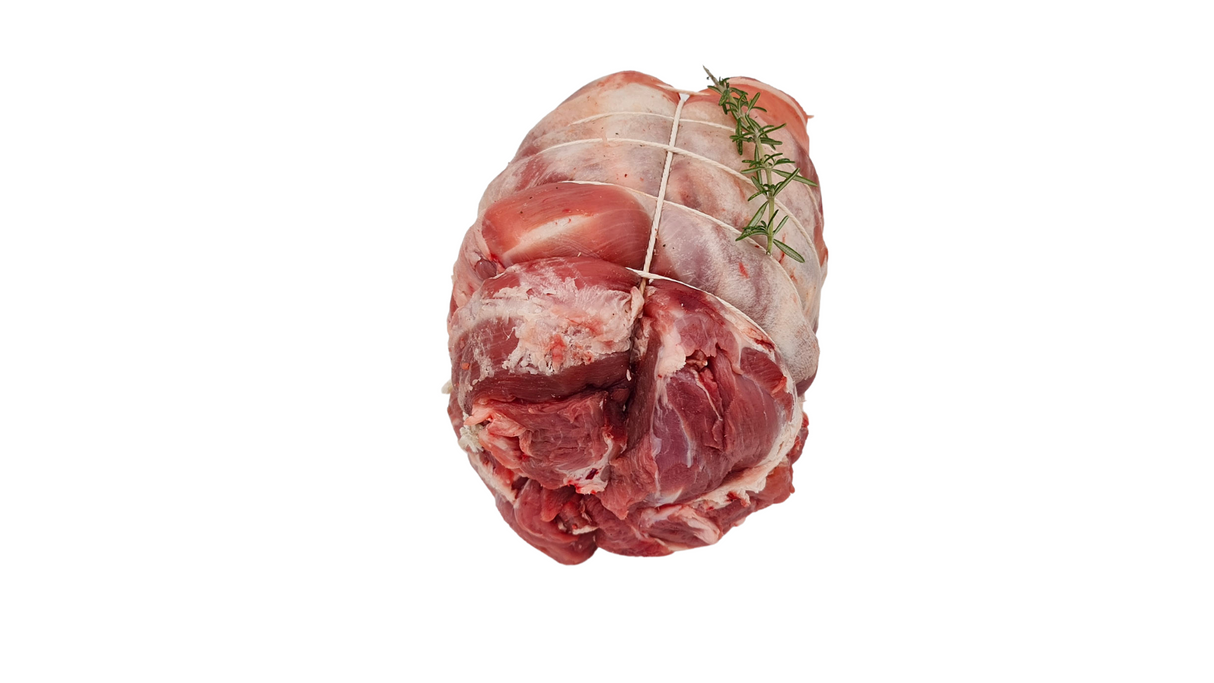 Boneless Shoulder of Spring Lamb (Well trimmed Min 1.9kg) Feeds 8