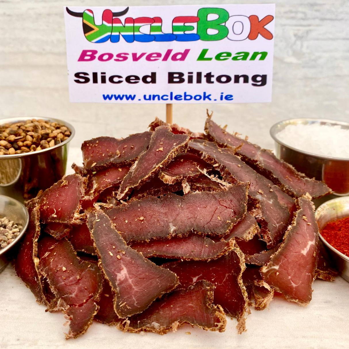 Sliced Biltong - Bosveld Lean
