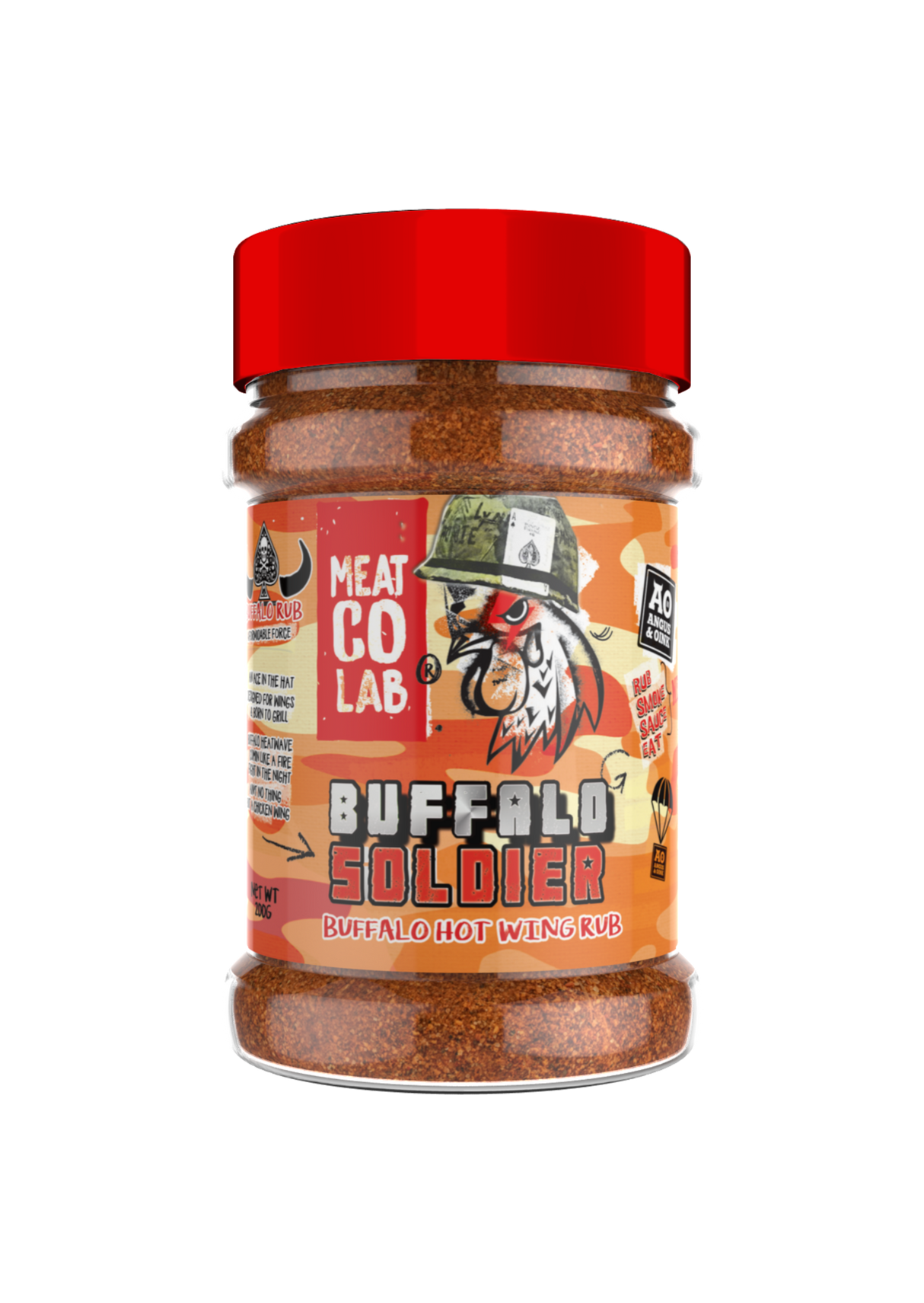 Buffalo Soldier Rub By A&O (200g)