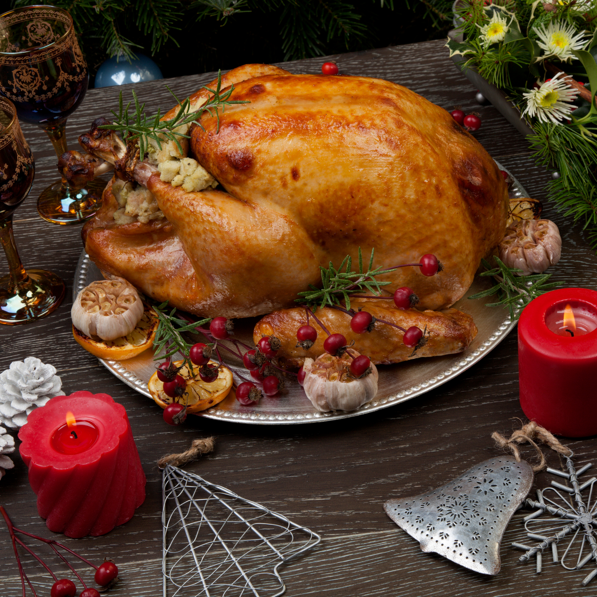 Termonfeckin Delicious Free Range Bronze Turkey - Medium Min weight 5.75kg ( Feeds 14 People )