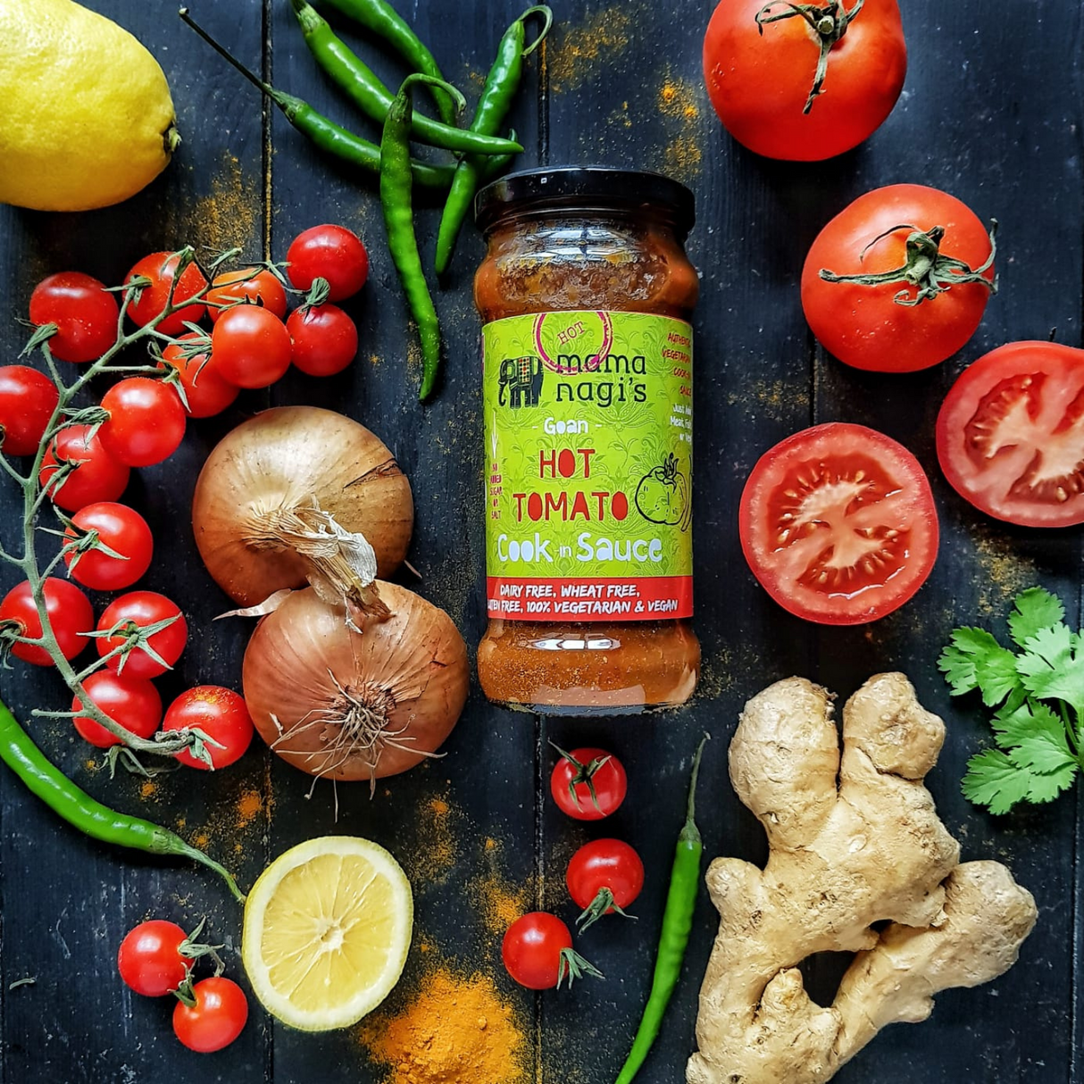 Mama Nagi's Hot Tomato Cook-In Sauce