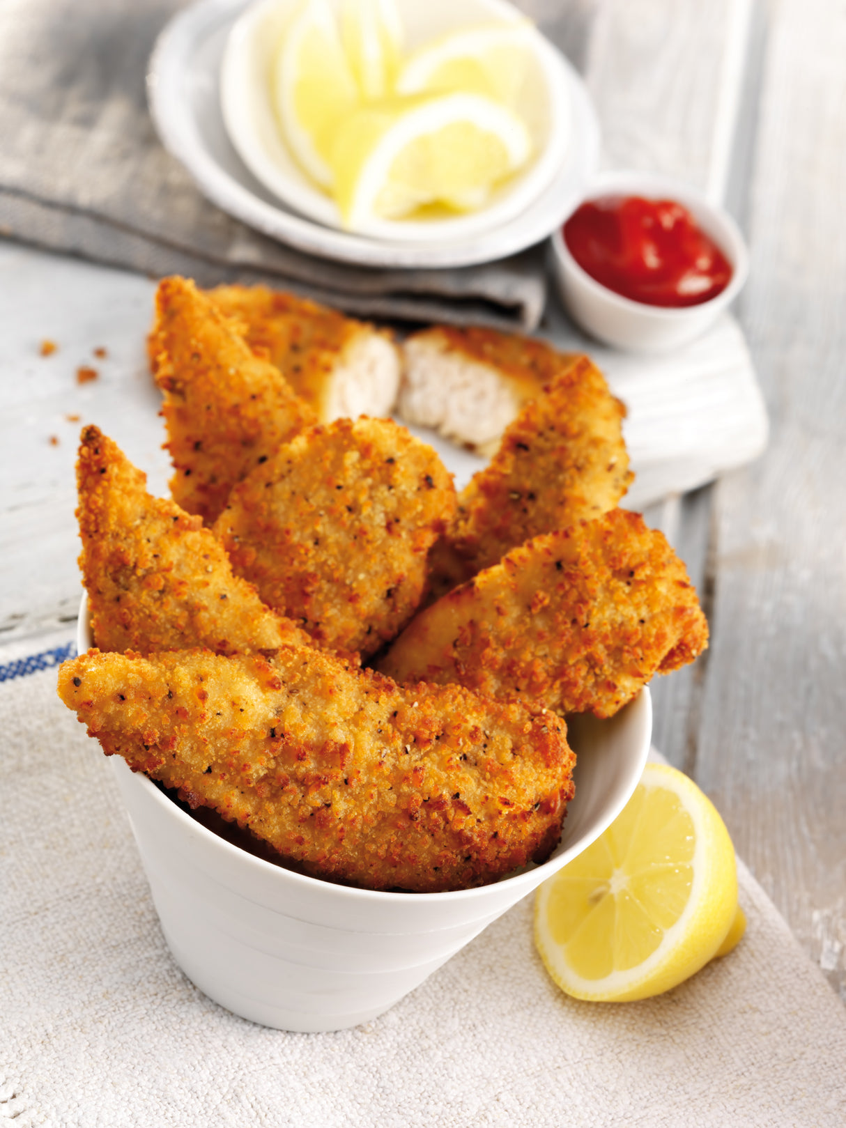 Southern Fried Chicken Fillet Goujons (1KG) (GF)