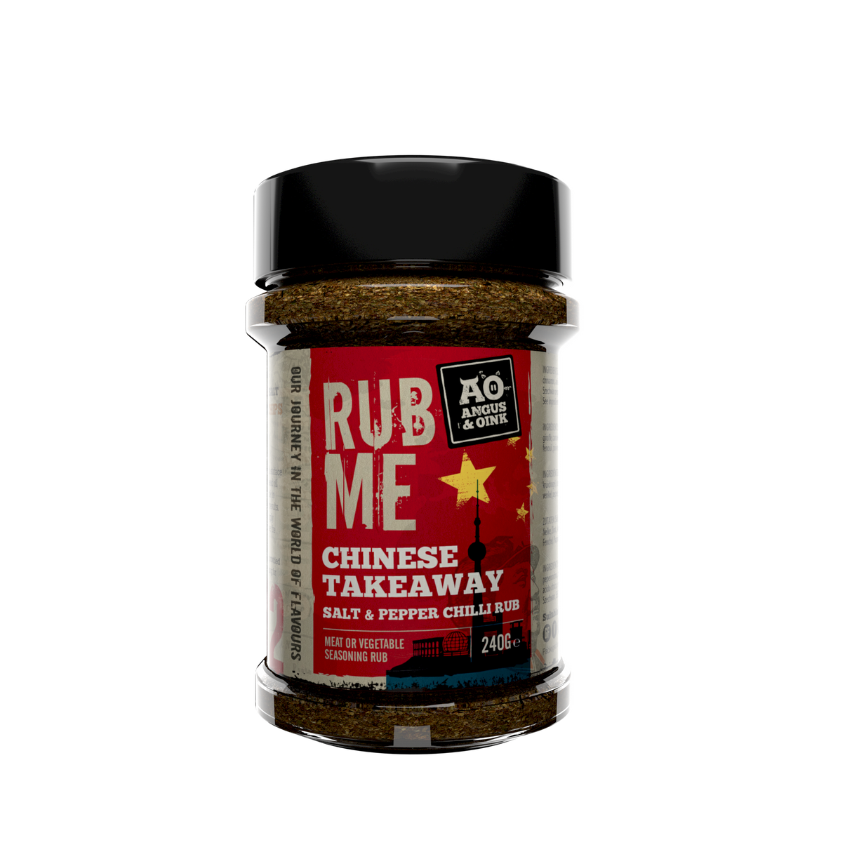 Chinese Takeaway Salt & Pepper Chilli Rub By A&O (240g)