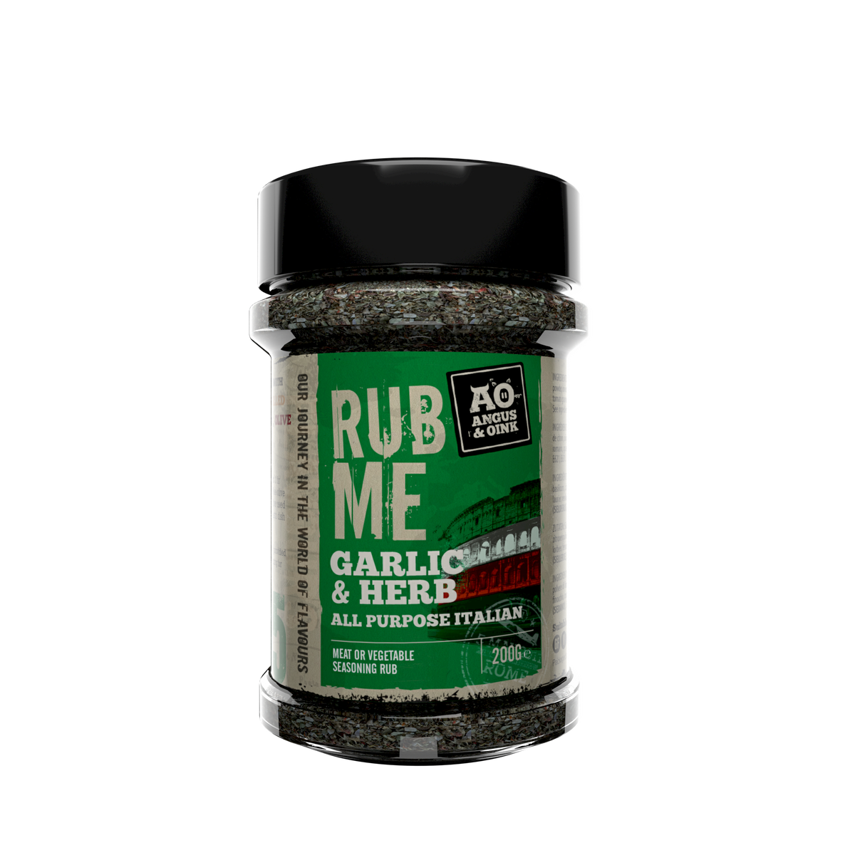 A&O Garlic & Herb Rub (200g)