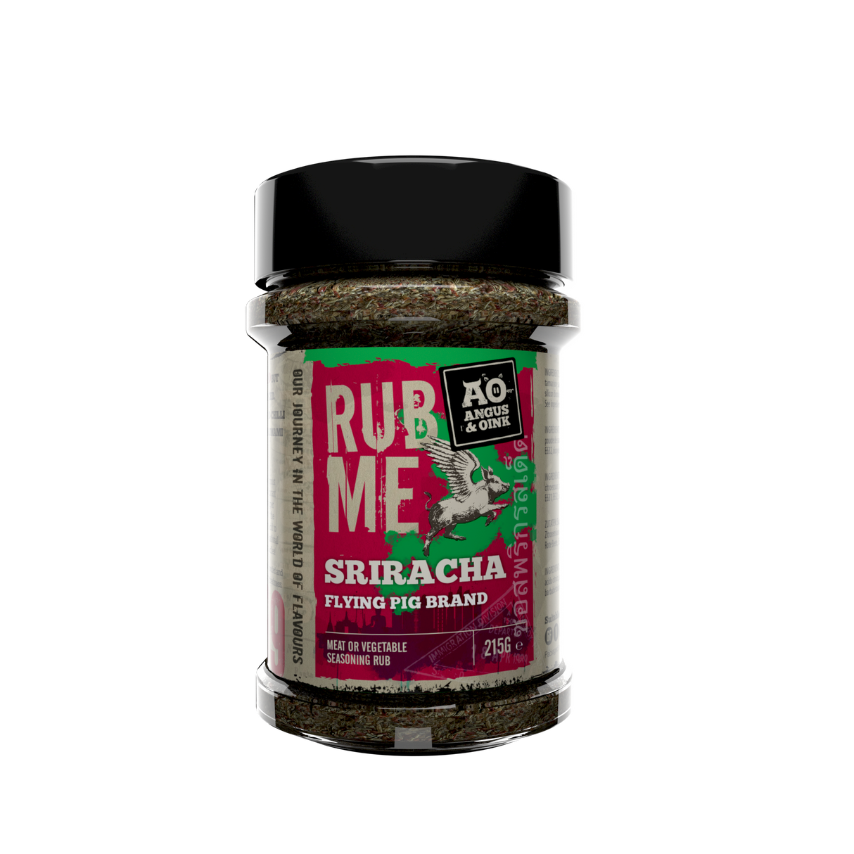 Sriracha Rub By A&O (215g)