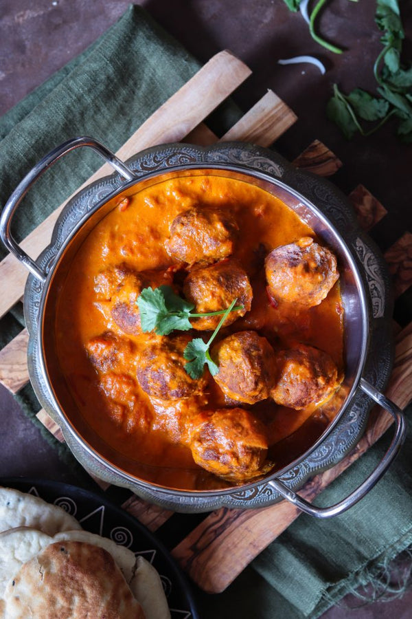 Indian Curry Lamb Meatballs
