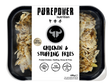 Purepower chicken and stuffing fries, high-protein clean meal