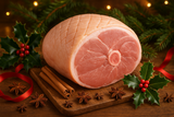 Raw Gammon On Bone with Christmas theme