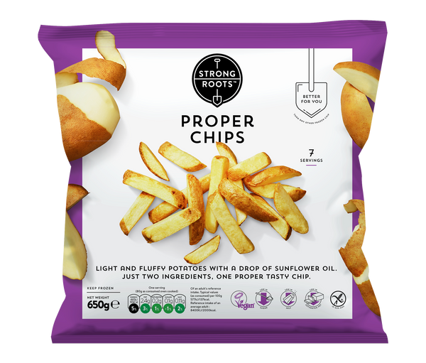 Proper Chips By Strong Roots