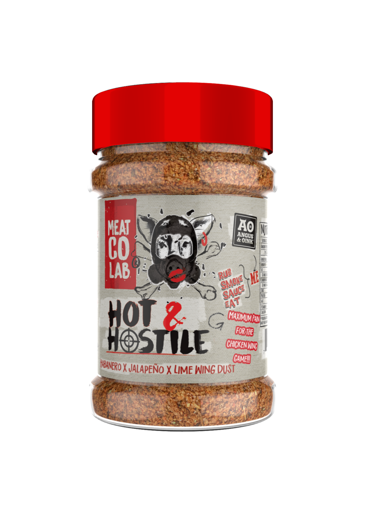 Hot & Hostile Rub By A&O (200g)