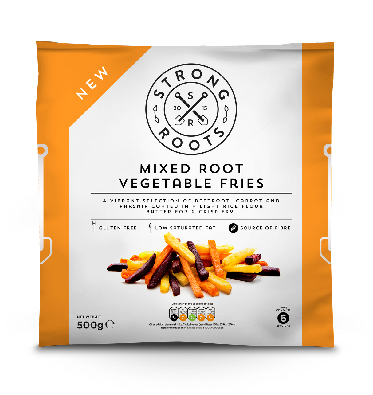 Mixed Root Vegetable Fries By Strong Roots