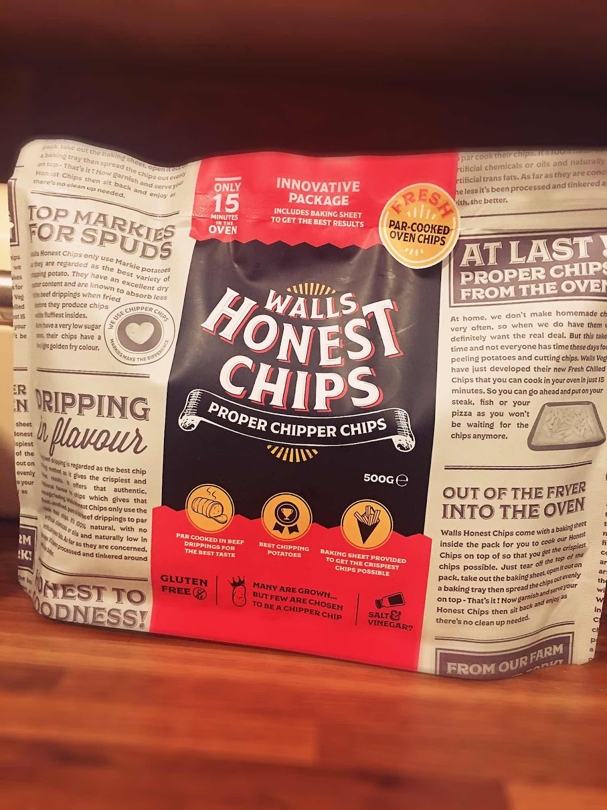 Walls Honest Chips ( Oven Chips)