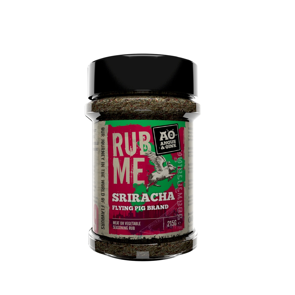 Sriracha Rub By A&O (215g)