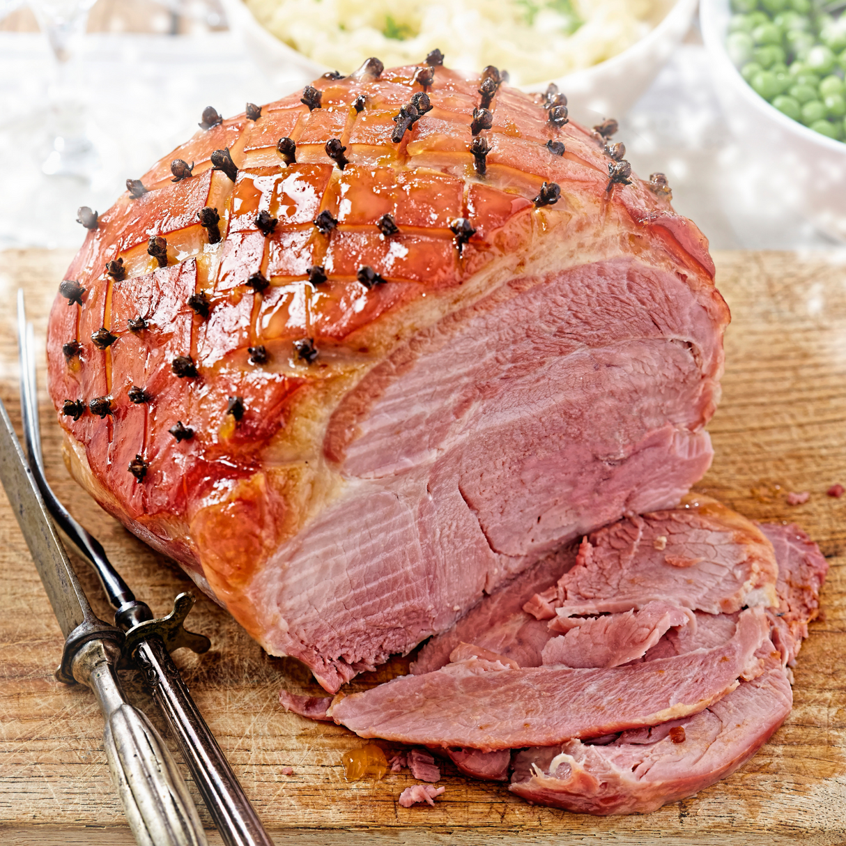 Whole Pale Ham on the Bone - min weight 8kg , 16-20 people